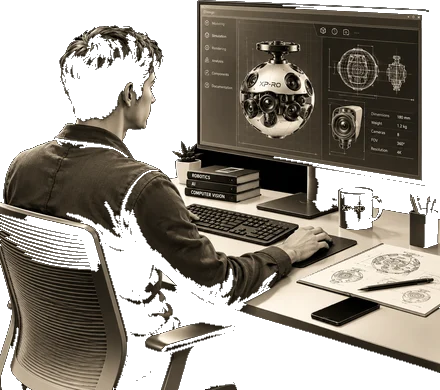 Teleoperator at a control station